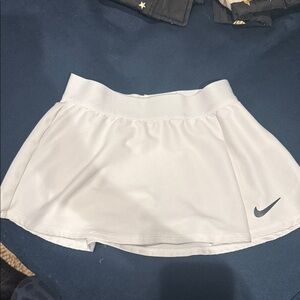 Nike White Athletic Skirt